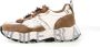 Voile blanche Witte Leren Nylon Club105 Sneakers Multicolor Dames - Thumbnail 11