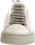 Voile blanche Beige Leren Stoffen Sneakers Beige Heren - Thumbnail 10