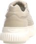 Voile blanche Leather sneakers Lipari Woven Beige Dames - Thumbnail 9