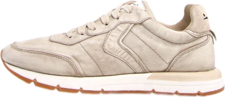 Voile blanche Beige Sneakers Beige Dames