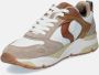 Voile blanche Beige Sneakers met Suède en Leer Multicolor Heren - Thumbnail 3