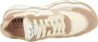 Voile Blanche Beige Sneakers met Suède en Nylon - Thumbnail 2