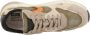 Voile Blanche Beige Sneakers met Suède en Nylon - Thumbnail 2
