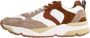 Voile blanche Stijlvolle Beige Sneakers voor Mannen Multicolor Heren - Thumbnail 2