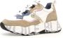 VOILE BLANCHE Lage Sneakers Dames Club105 Maat: 37 Materiaal: Suède Kleur: Wit - Thumbnail 3