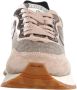 Voile blanche Leather and fabric sneakers Qwark Easy Woman. Beige Dames - Thumbnail 4