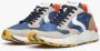 Voile blanche Blauwe Nubuck Sneakers Ss21 Multicolor Heren - Thumbnail 3