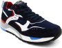 Voile blanche Blauwe Sneakers met Leren en Stoffen Voering Blauw Heren - Thumbnail 19