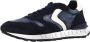 Voile blanche Leather and technical fabric sneakers Paris Race MAN W Blue Heren - Thumbnail 11