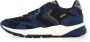 Voile blanche Blauwe Sneakers met Multicolor Suède Inzetstukken Blue Heren - Thumbnail 17