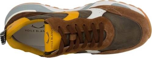 Voile Blanche Bruine Heren Actieve Sneakers
