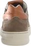 Voile blanche Bruine Leren Sneakers Layton Stijl Brown Heren - Thumbnail 13