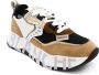 Voile blanche Bruine Sneakers met Leren en Stoffen Voering Brown Dames - Thumbnail 2