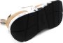 Voile blanche Bruine Sneakers met Leren en Stoffen Voering Brown Dames - Thumbnail 5