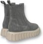 Voile blanche Grijze Chelsea Sneakers van Leer Gray Dames - Thumbnail 2