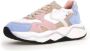 Voile Blanche Club Sneaker met Intarsi en Suède - Thumbnail 2