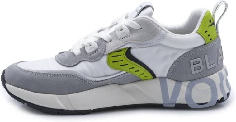 Voile blanche Club01 Sneakers Grijs Wit Lime Multicolor Heren