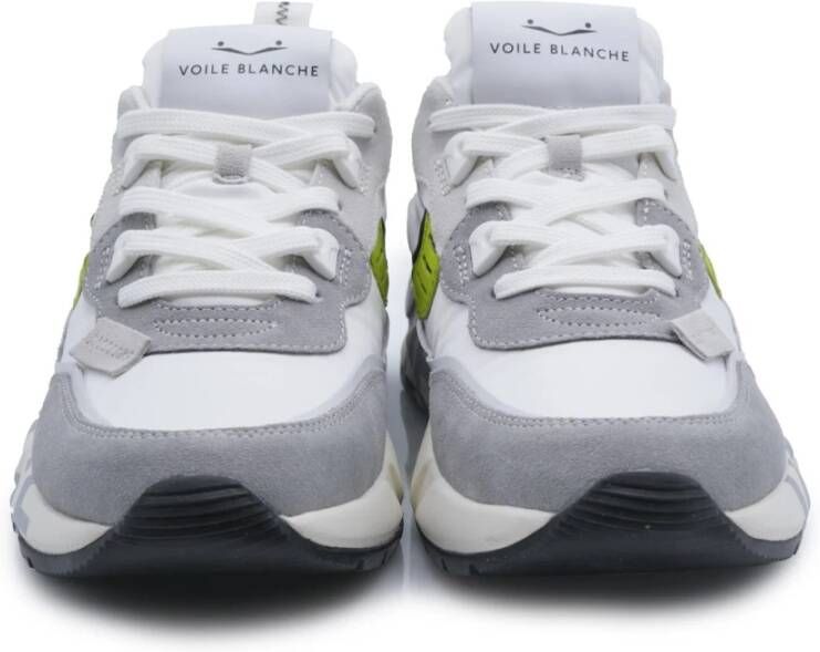 Voile blanche Club01 Sneakers Grijs Wit Lime Multicolor Heren