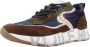 Voile blanche Bruine Heren Actieve Sneakers Multicolor Heren - Thumbnail 8