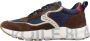 Voile blanche Bruine Heren Actieve Sneakers Multicolor Heren - Thumbnail 9