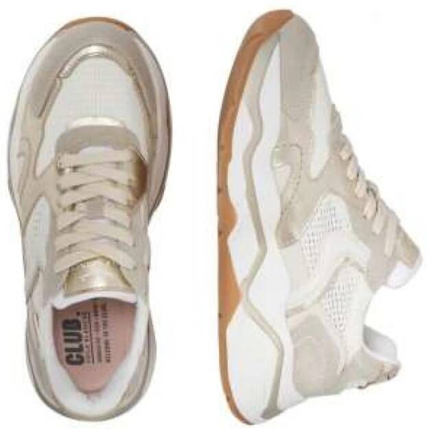 Voile Blanche Club119 Sand & Platinum Sneaker
