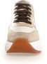 Voile blanche Crème Sneakers met Contrasterend Ontwerp Beige Dames - Thumbnail 2