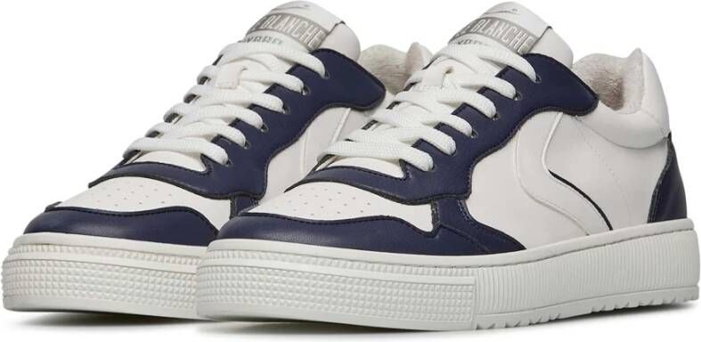 Voile blanche Faux leather sneakers Hybro 03 MAN Blue Heren