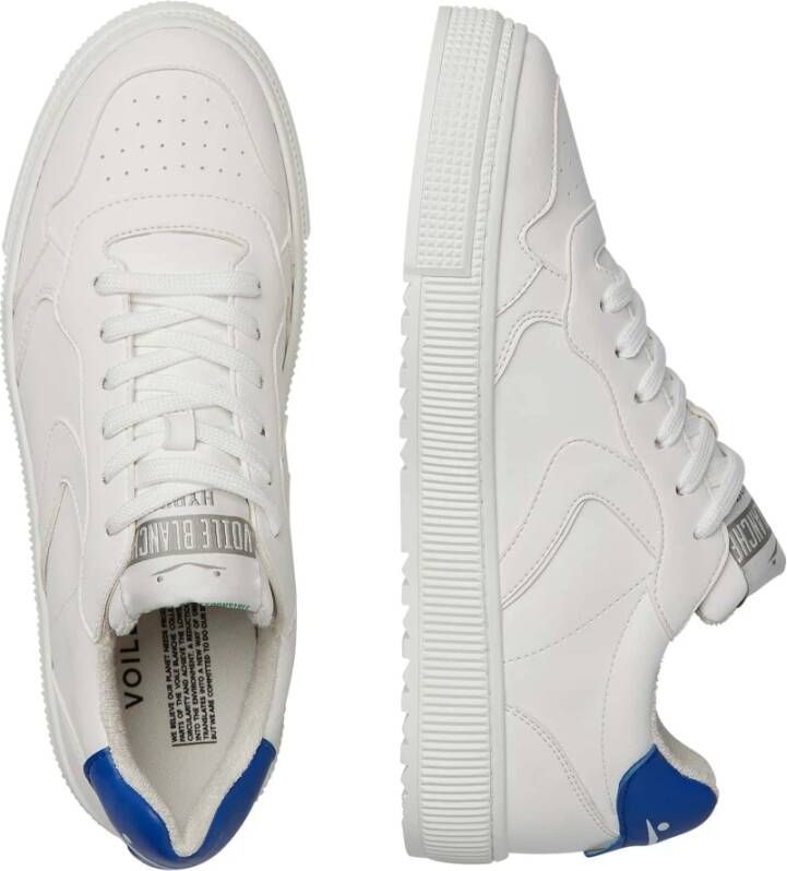 Voile blanche Faux leather sneakers Hybro 03 MAN White Heren