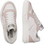 Voile blanche Faux leather sneakers Hybro 03 Woman White Dames - Thumbnail 3