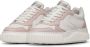 Voile blanche Faux leather sneakers Hybro 03 Woman White Dames - Thumbnail 4