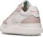 Voile blanche Faux leather sneakers Hybro 03 Woman White Dames - Thumbnail 5