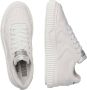 Voile blanche Faux leather sneakers Hybro 03 Woman White Dames - Thumbnail 3