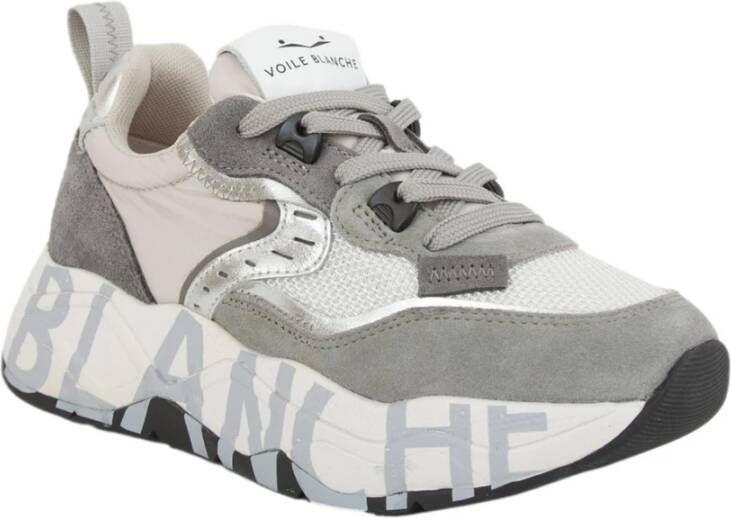 Voile blanche Grijze Actieve Sneakers voor Vrouwen Gray Dames
