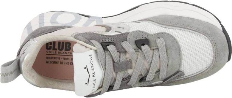 Voile blanche Grijze Actieve Sneakers voor Vrouwen Gray Dames