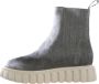 Voile blanche Grijze Chelsea Sneakers van Leer Gray Dames - Thumbnail 6