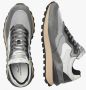 Voile blanche Grijze Lage Sneakers met Metallic Suède Grijs Heren - Thumbnail 6