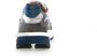 Voile blanche Grijze Sneakers Sportief Ontwerp Leren Inzetstukken Multicolor Heren - Thumbnail 10