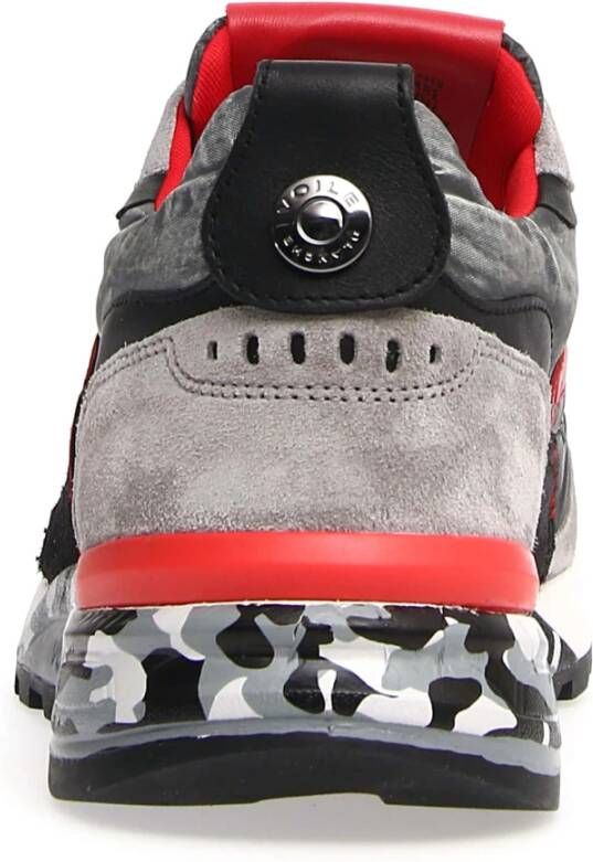 Voile blanche Grijze Sneakers voor Heren Multicolor Heren