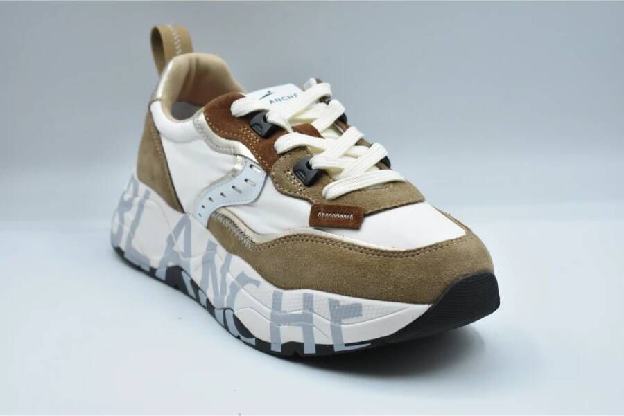 Voile blanche Grijze Veterschoenen voor Dames Multicolor Dames