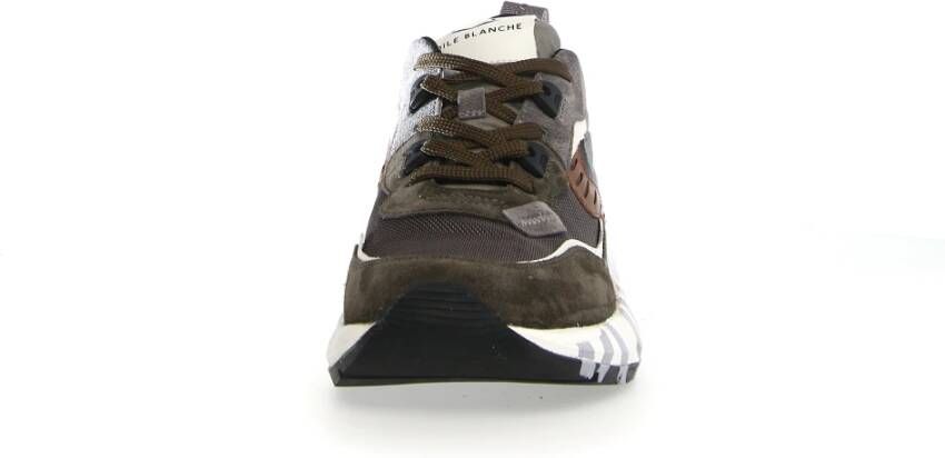 Voile blanche Groene Club Sneakers Sportieve Stijl Multicolor Heren