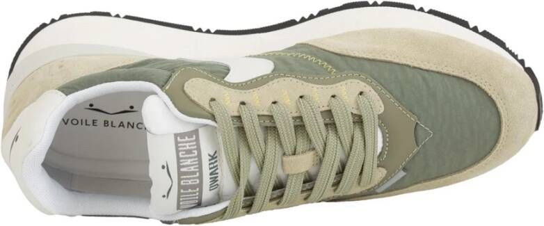 Voile Blanche Groene Sneaker Stijlvolle Casual Schoenen