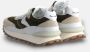 Voile blanche Groene Sneakers met Suede Details Multicolor Dames - Thumbnail 3