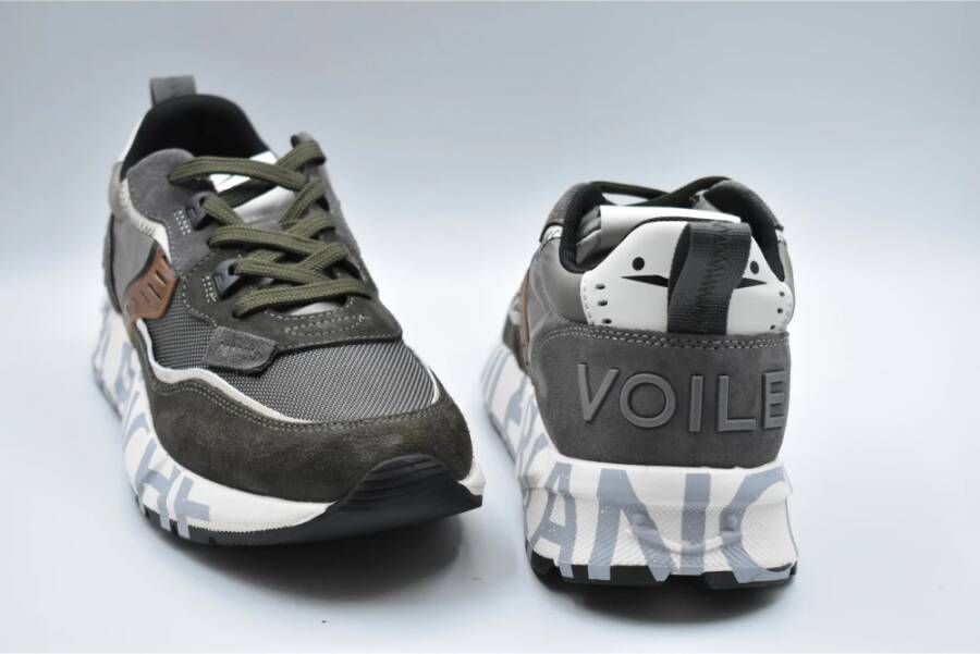 Voile blanche Groene Veterschoenen voor Mannen Multicolor Heren