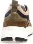 Voile blanche Heren Club18 Suede Nylon Taupe Wit Zwart Schoenen Zwart Heren - Thumbnail 4