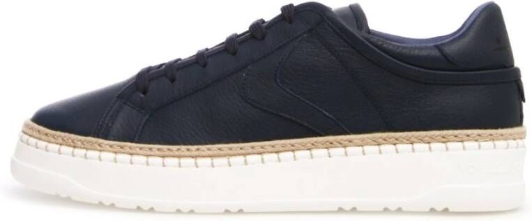 Voile blanche Heren Layton Rope Leren Sneakers Blue Heren