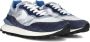 VOILE BLANCHE Lage Sneakers Heren Qwark Hype Man Maat: 40 Materiaal: Suède Kleur: Blauw - Thumbnail 4