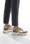Voile blanche Leather and fabric sneakers Club105. Multicolor Dames - Thumbnail 2