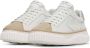 Voile blanche Leather and fabric sneakers Lipari White Dames - Thumbnail 4