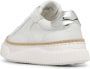 Voile blanche Leather and fabric sneakers Lipari White Dames - Thumbnail 5