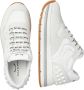 Voile blanche Leather and fabric sneakers Maran S White Dames - Thumbnail 3